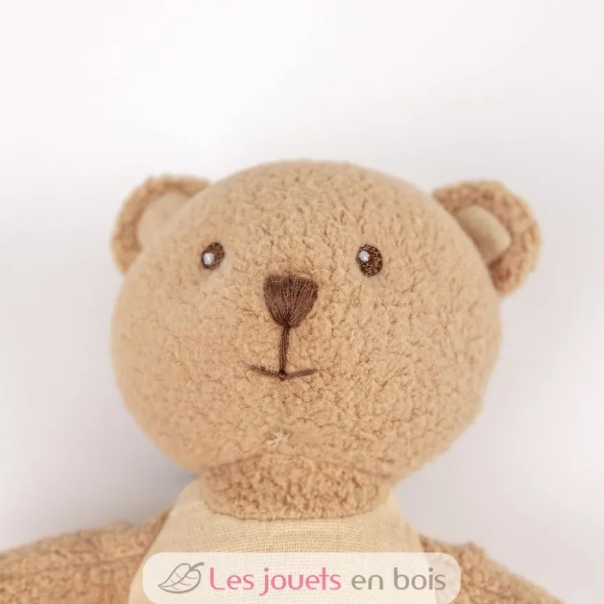 Peluche Marcel l'ours et son doudou en coton bio - Egmont Toys