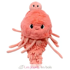 Peluche méduse Lilou maman et son bébé corail - Les Déglingos