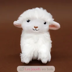 Peluche mouton Olou maman et son bébé blanc - Les Déglingos