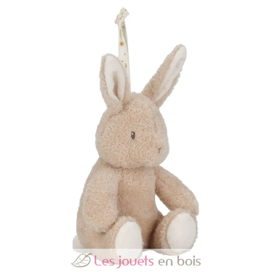 Peluche musicale et lumineuse Lapin - Little Dutch