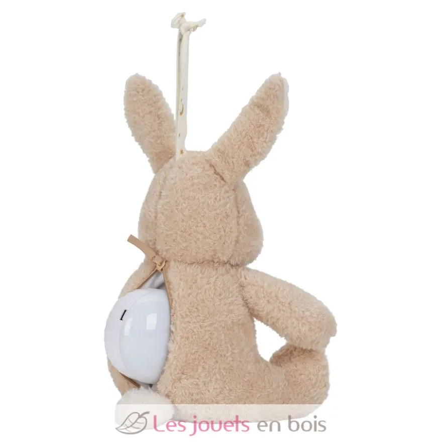 Peluche musicale et lumineuse Lapin - Little Dutch