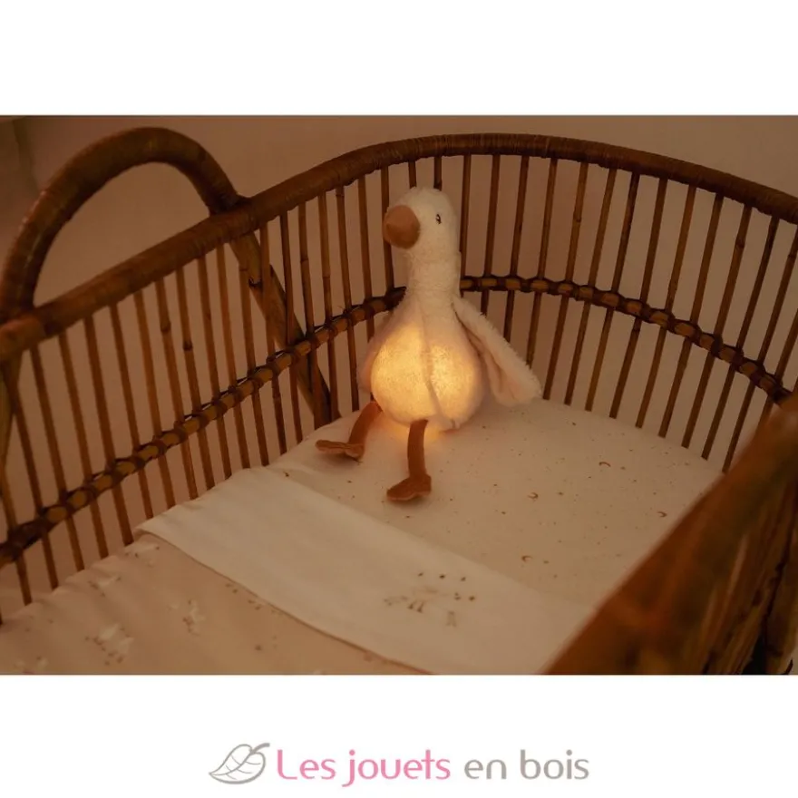 Peluche musicale et lumineuse Oie - Little Dutch