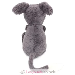 Peluche âne Poitou maman et son bébé gris - Les Déglingos