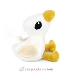 Peluche oie Jébongou maman et son bébé blanc - Les Déglingos