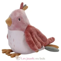 Peluche Oiseau Flowers Butterflies - Little Dutch