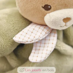 Peluche Ours Patapouf vert 17 cm - Kaloo