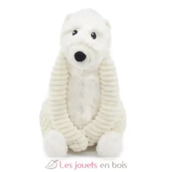 Peluche ours polaire maman et son bébé blanc - Les Déglingos
