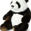 Peluche Panda assis 22 cm - WWF