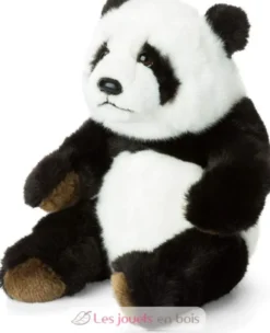 Peluche Panda assis 22 cm - WWF