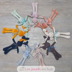 Peluche pantin lapin crème 25 cm - Kaloo