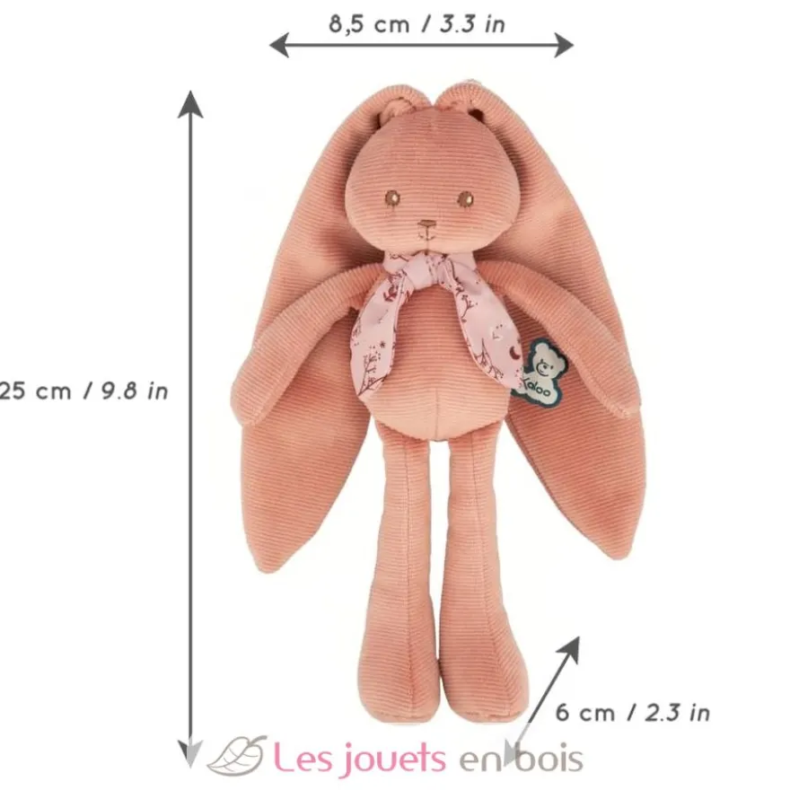 Peluche pantin lapin terracotta 25 cm - Kaloo