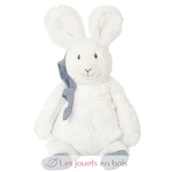 Peluche Peluche lapin River 28 cm blanc - Happy Horse