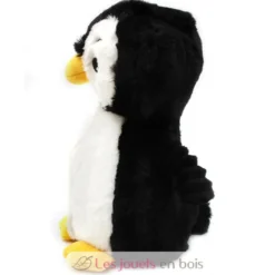 Peluche pingouin Iglou maman et son bébé noir - Les Déglingos