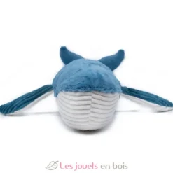 Peluche Ptipotos Baleine maman bébé bleue - Les Déglingos