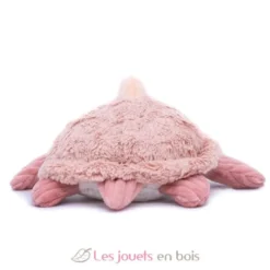 Peluche Ptipotos maman bébé tortue rose - Les Déglingos