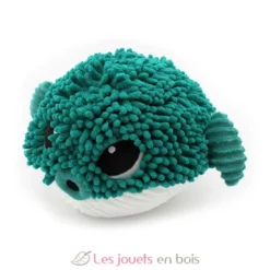 Peluche Ptipotos Poisson globe et son bébé vert - Les Déglingos