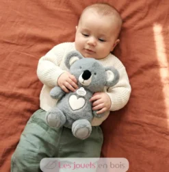 Peluche respirante Koala gris - Respi'rêves - Doudou et Compagnie