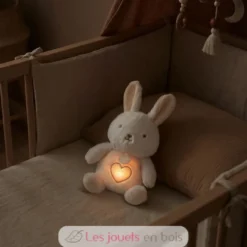 Peluche respirante Lapin blanc - Respi'rêves - Doudou et Compagnie