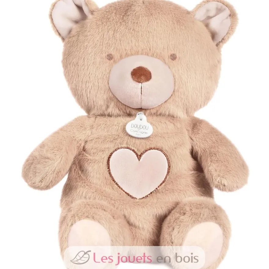 Peluche respirante Ours beige - Respi'rêves - Doudou et Compagnie