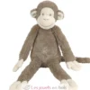 Peluche Singe Mickey 32cm marron argile - Happy Horse