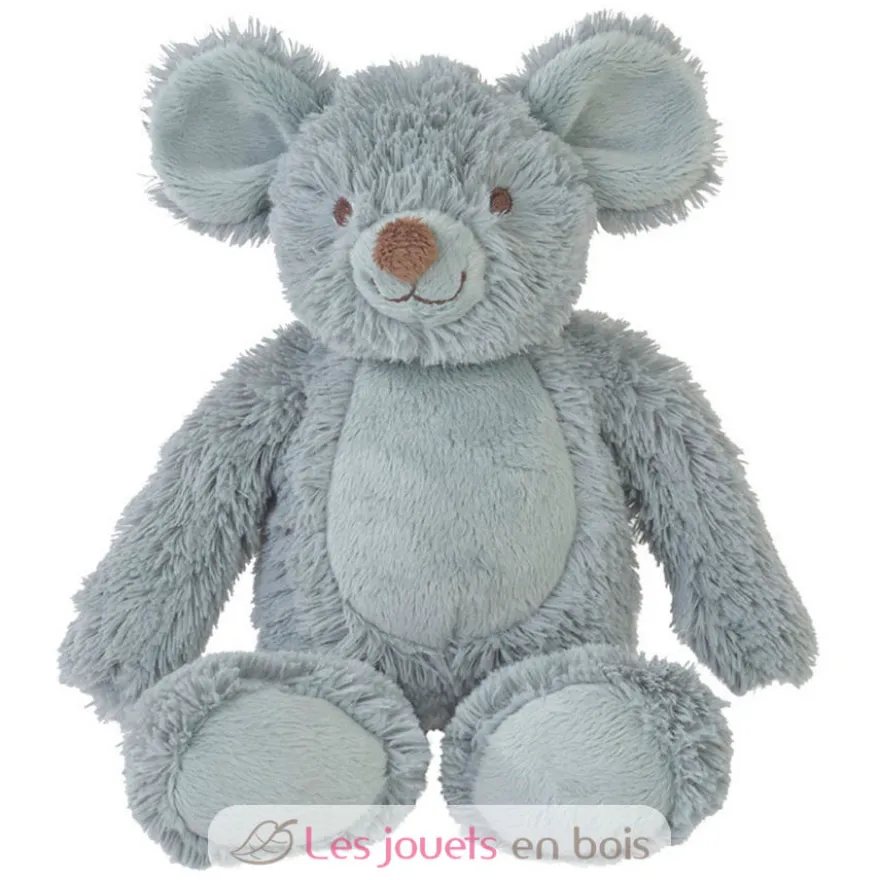 Peluche souris Mel 25cm vert de gris - Happy Horse