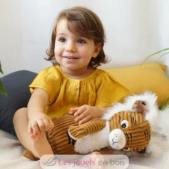 Peluche Spéculos tigre marron Déglingos