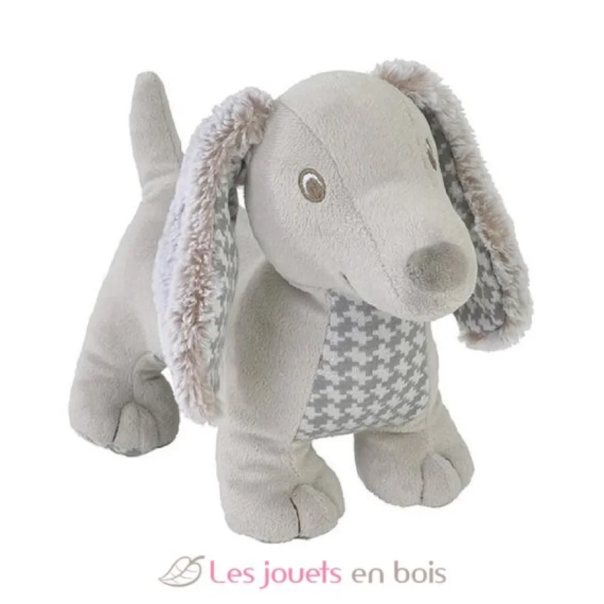 Peluche teckel Dex gris - Happy Horse