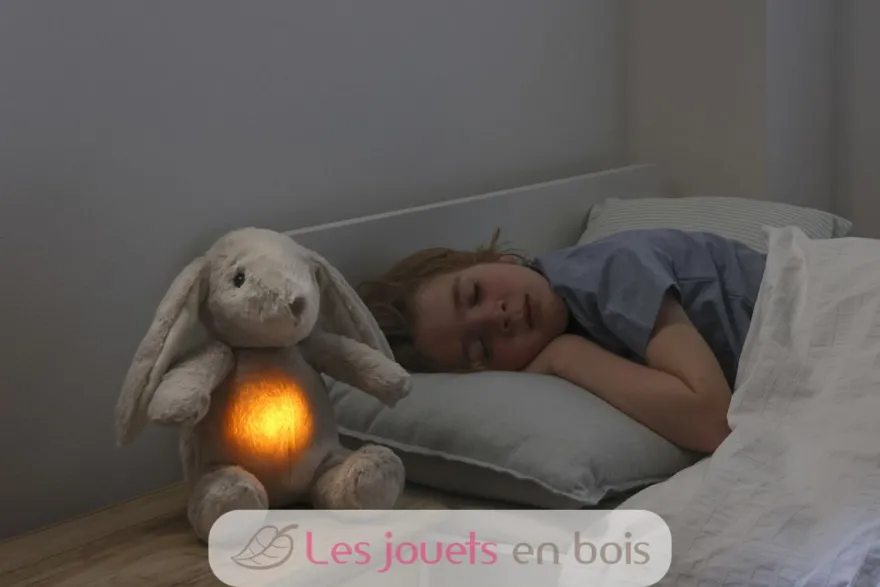 Peluche veilleuse musicale Billy le Lapin - Cloud b