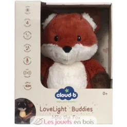 Peluche veilleuse musicale Milo le Renard - Dès la naissance - Cloud b