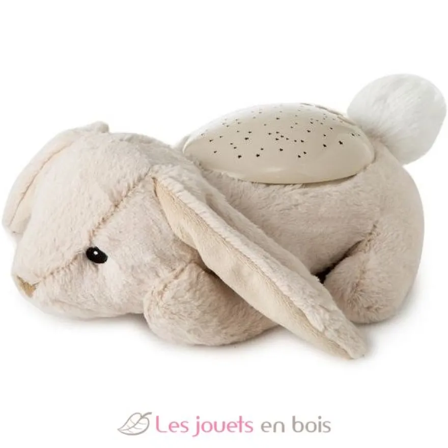 Peluche veilleuse projecteur d'étoiles Lapin - Cloud b