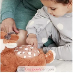 Peluche veilleuse projecteur d'étoiles Faon - Cloud b