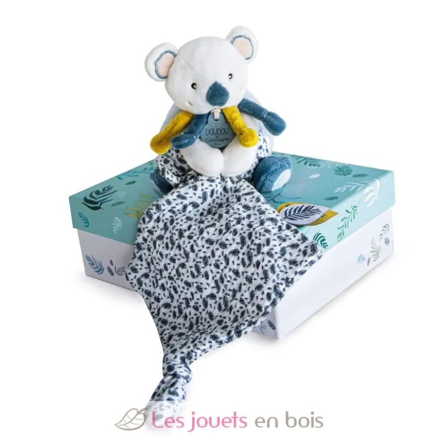 Peluche Yoca le koala avec doudou - Doudou et Compagnie