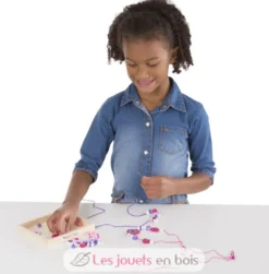 Perles en bois Cœurs étincelants - Melissa & Doug