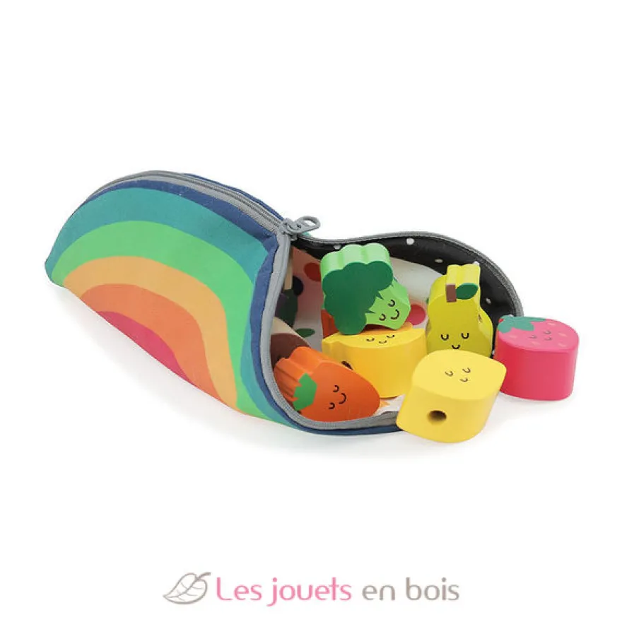 Perles en bois Tutti frutti par Andy Westface - Vilac