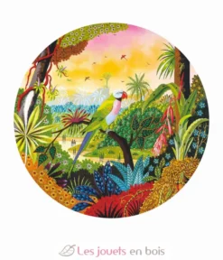 Perruche à moustache d'Alain Thomas - Puzzle Michèle Wilson