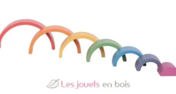 Petit arc-en-ciel en bois - TickiT