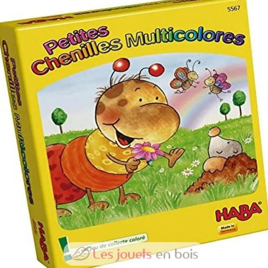 Petites chenilles multicolores - Haba