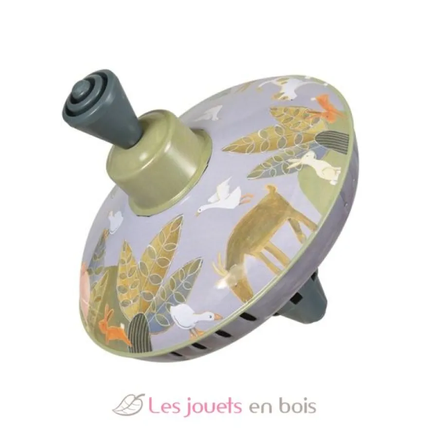 Petite Toupie en métal Campagne - Egmont Toys