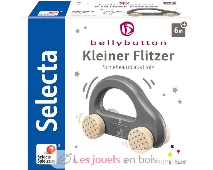 Petite voiture rapide grise - Selecta