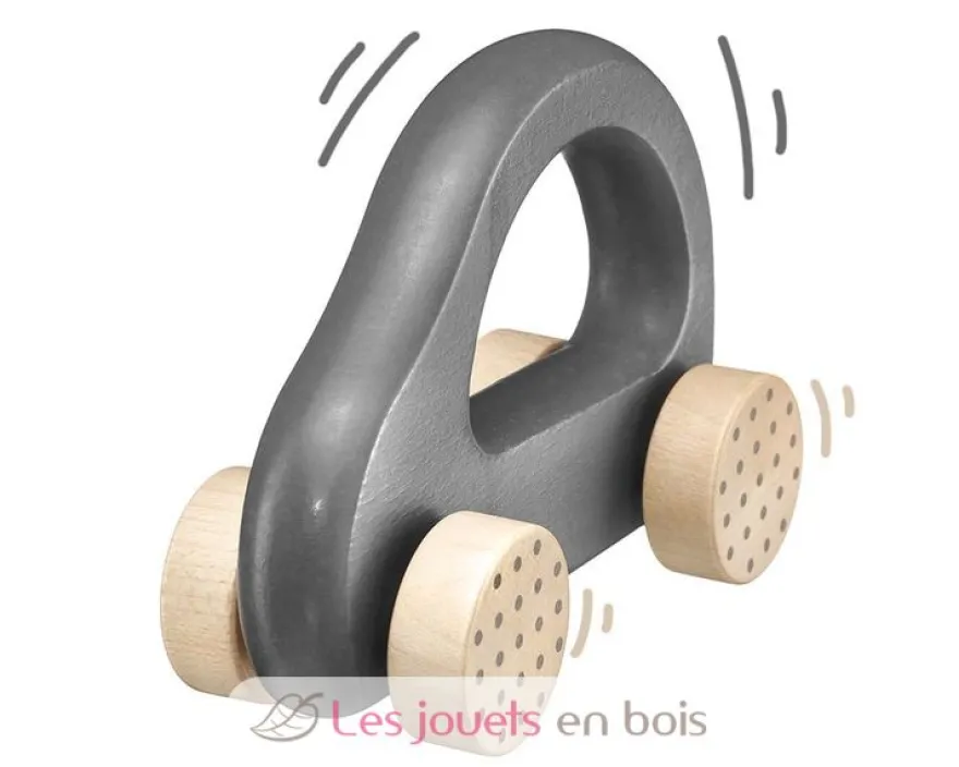 Petite voiture rapide grise - Selecta