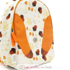 Petit sac à dos Crunchy le renard roux - Sassi