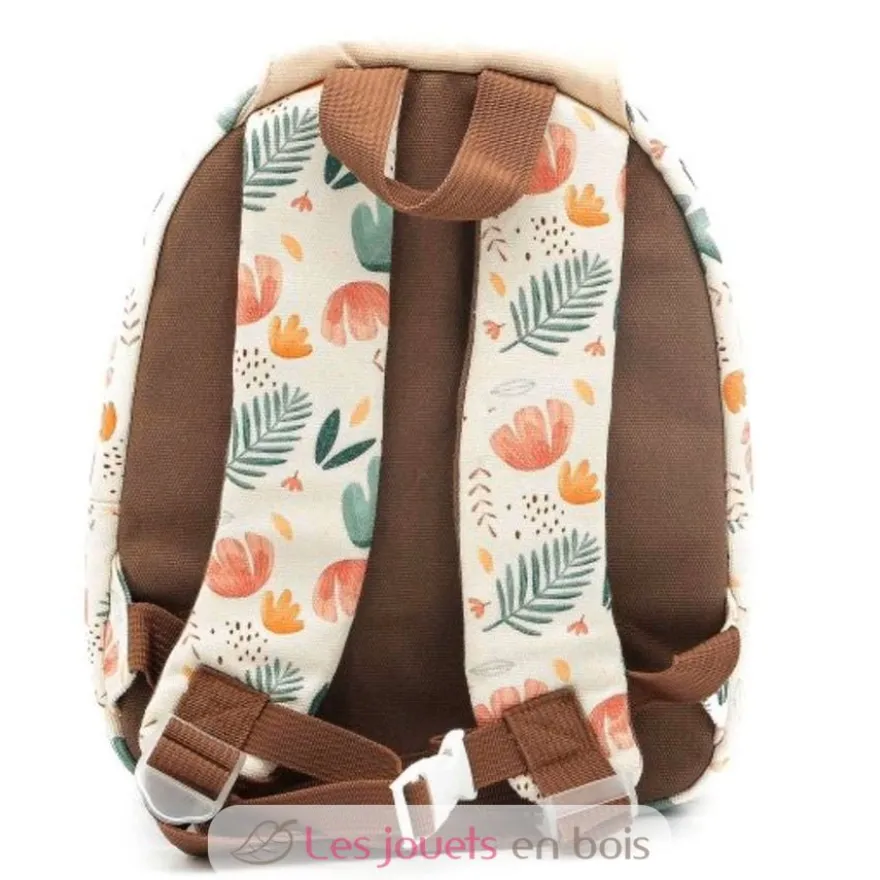 Petit sac à dos Gnawy le paresseux beige - Sassi