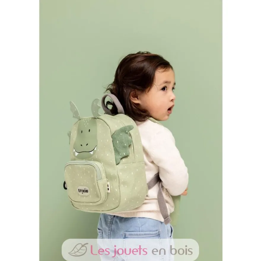 Petit sac à dos Mr Dino vert - Trixie