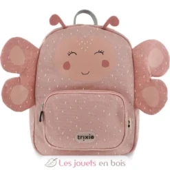 Petit sac à dos Mrs Butterfly rose - Trixie