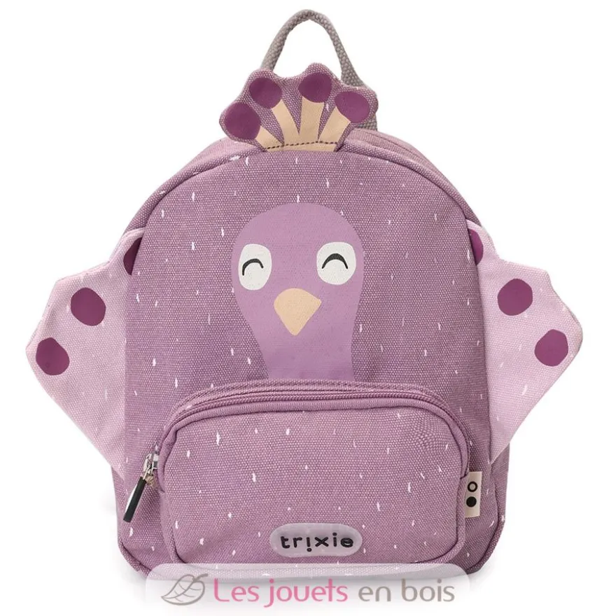 Petit sac à dos Mrs Peacock violet - Trixie