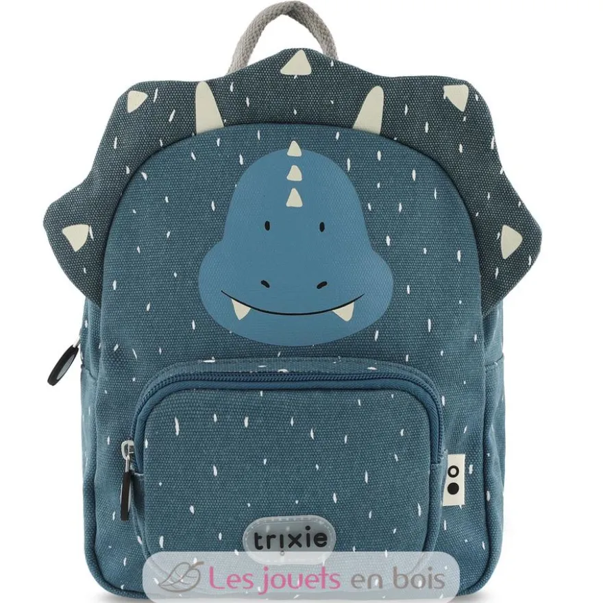 Petit sac à dos Mr Triceratops bleu - Trixie