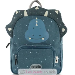 Petit sac à dos Mr Triceratops bleu - Trixie