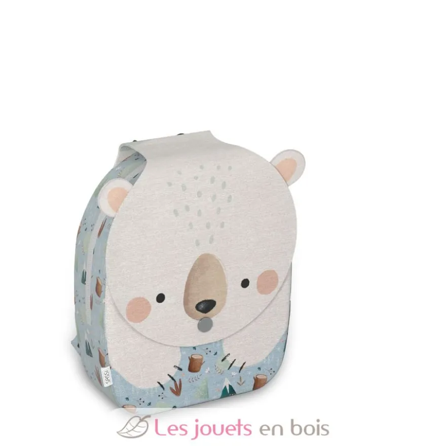Petit sac à dos Munchy l'ours blanc - Sassi