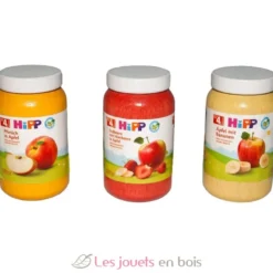 Petits pots en bois HiPP - 3 pièces - Tanner