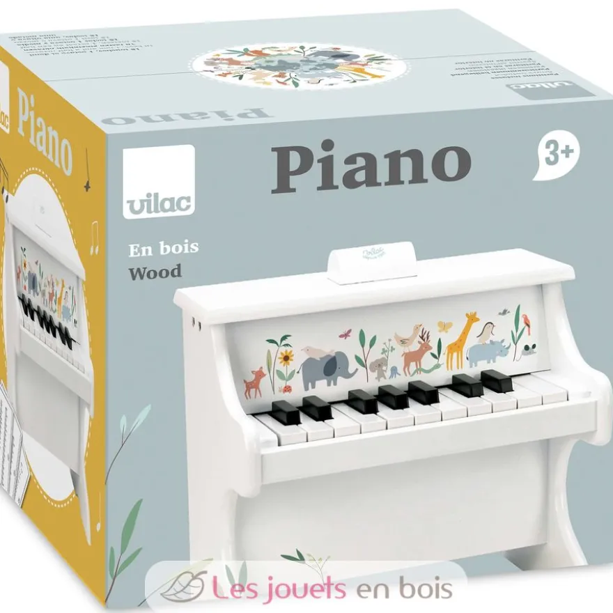 Piano animaux du monde Sarah Betz - Vilac